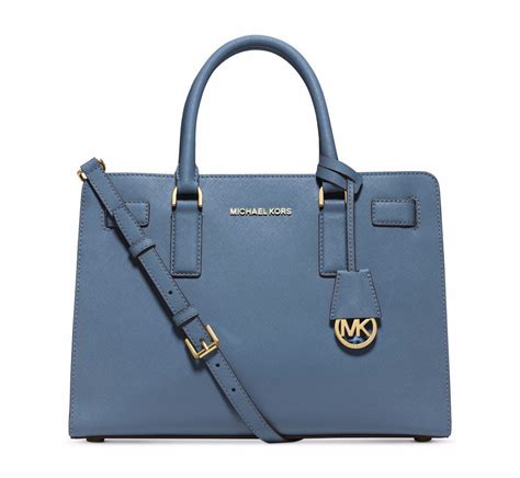 michael kors cornflower blue tote